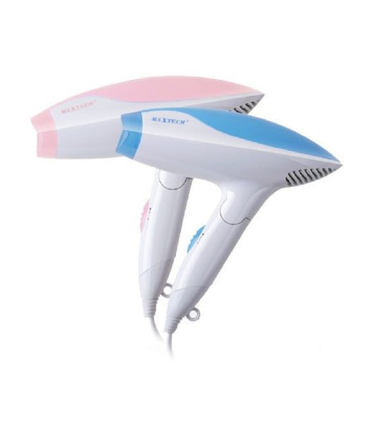 Asciugacapelli Professionale Maxtech Da Viaggio Pieghevole 1200w Capelli Asc-ca01         