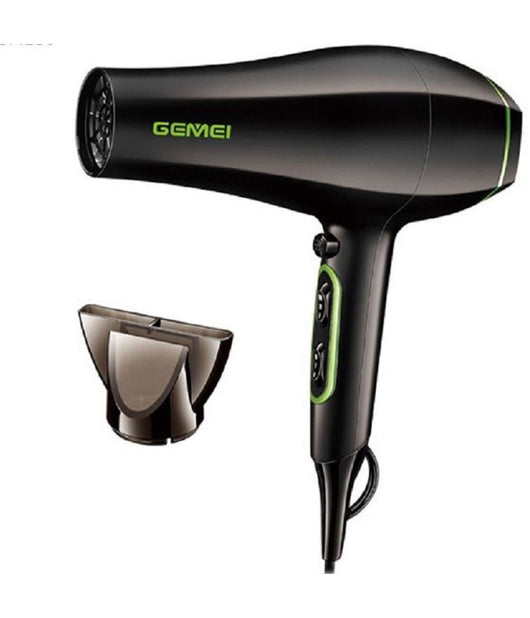 Asciugacapelli Professionale Motore Cc 2200w Salone Ugello Concentratore Gm-130         