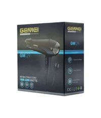 Asciugacapelli Professionale Phon Corda Retrattile 1800-2200w 2 Velocità  Gm-129         