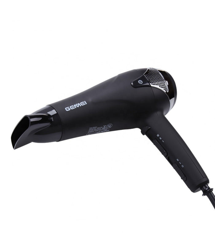 Asciugacapelli Professionale Phon Corda Retrattile 1800-2200w 2 Velocità  Gm-129         