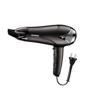 Asciugacapelli Professionale Phon Corda Retrattile 1800-2200w 2 Velocità  Gm-129         