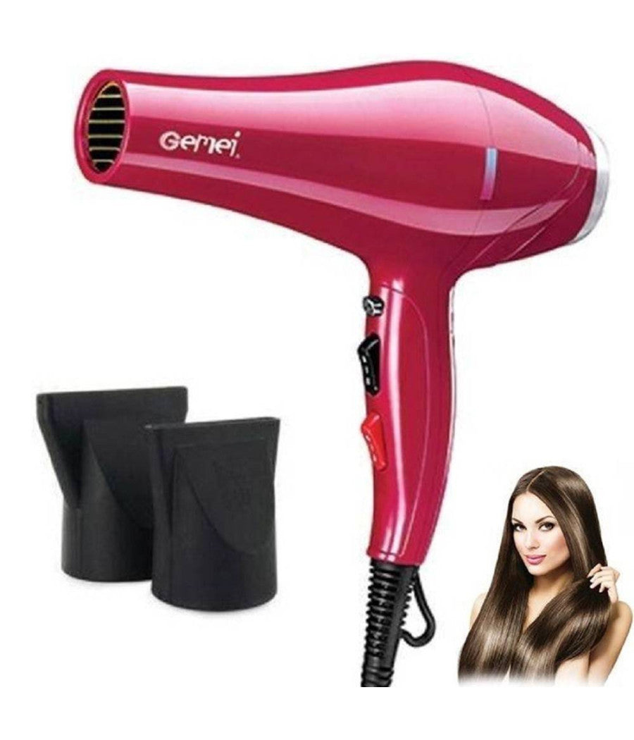 Asciugacapelli Professionale Phon Gm1753 2400w 2 Velocita' Pulsante Vento Freddo         