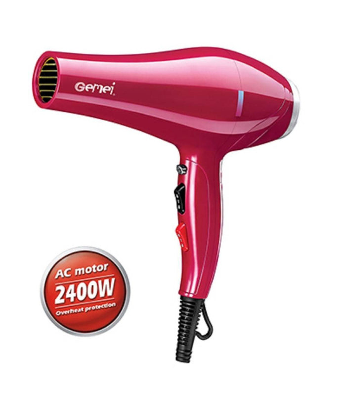 Asciugacapelli Professionale Phon Gm1753 2400w 2 Velocita' Pulsante Vento Freddo         