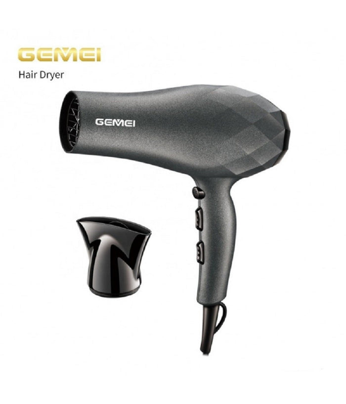 Asciugacapelli Professionale Phon Motore Dc 1800-2200w 3 Velocita Salone Gm-117         