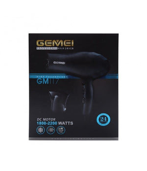 Asciugacapelli Professionale Phon Motore Dc 1800-2200w 3 Velocita Salone Gm-117         