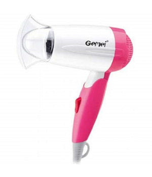 Asciugacapelli Professionale Phon Portatile Pieghevole 1000 W Da Viaggio Gm-1709         