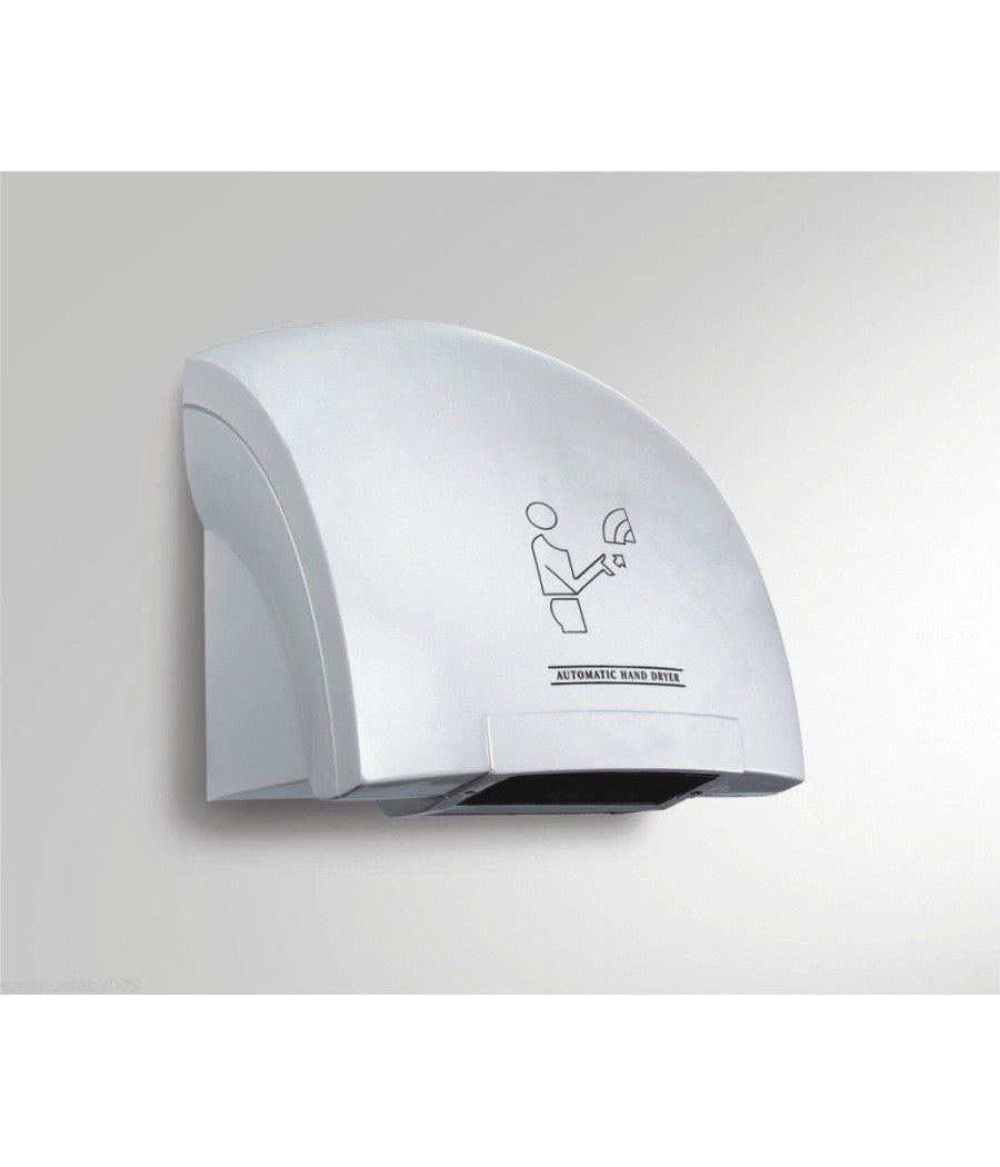 Asciugamani Automatico Elettrico Ad Aria Calda Fotocellula Parete Muro Per Hotel         