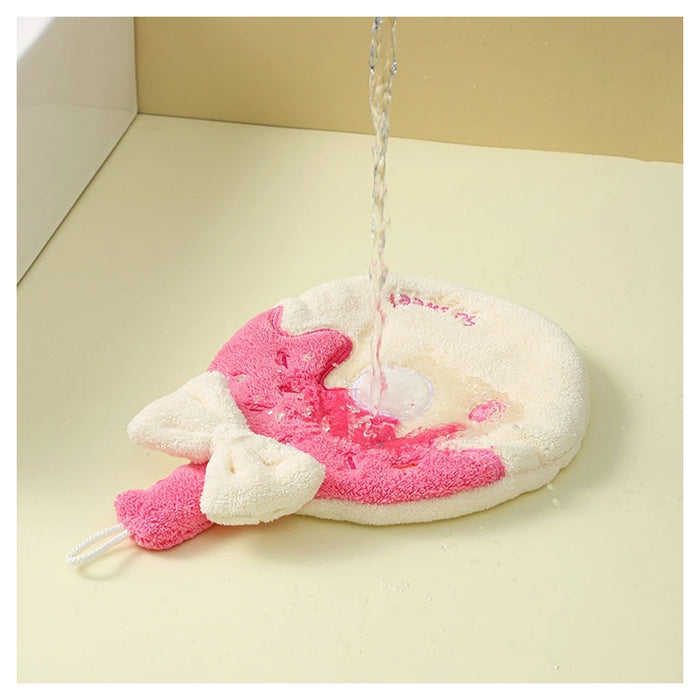 Trade Shop - Asciugamano Assorbente Salvietta Asciugatura Rapida Stile Dolci Per Cucina Bagno 10775         