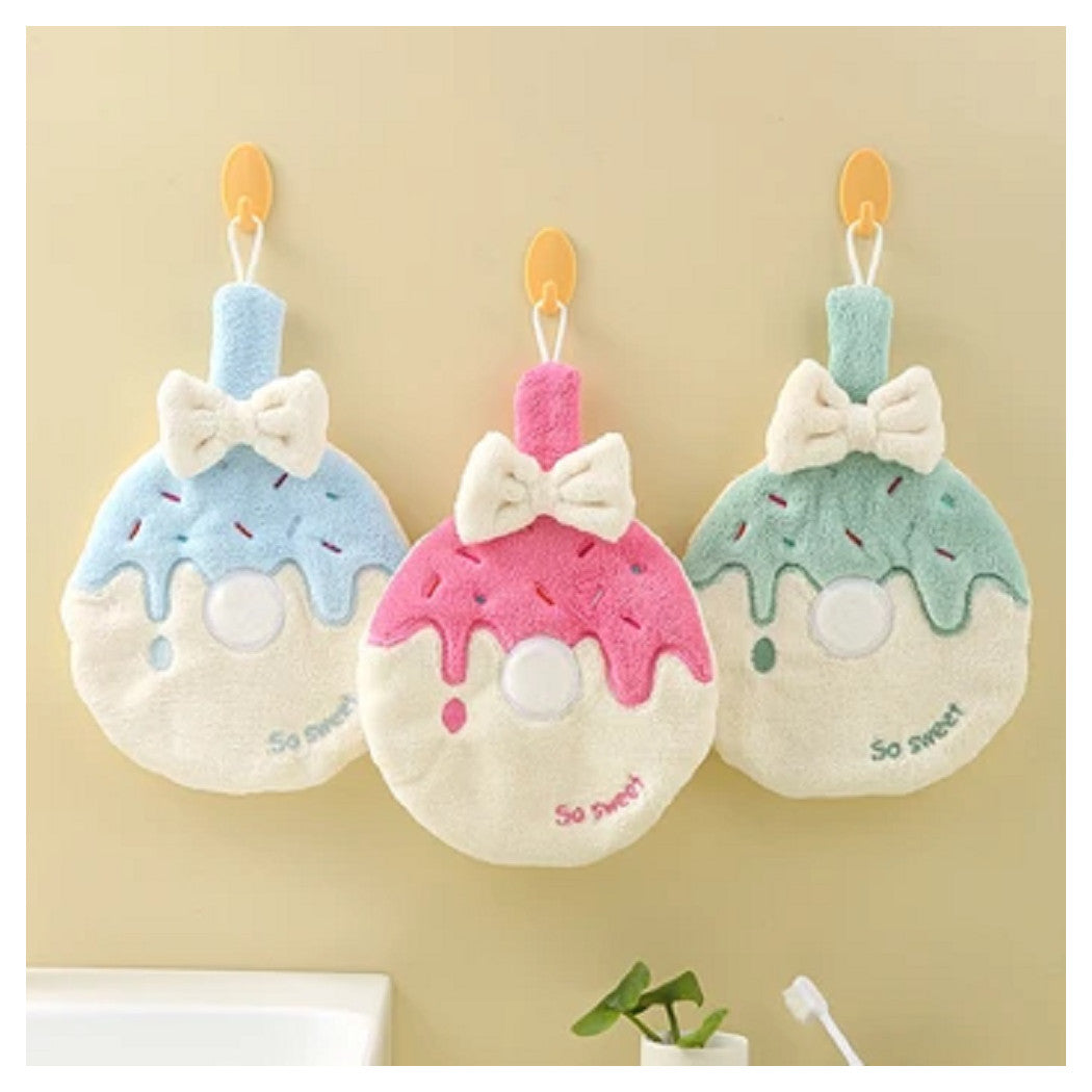 Trade Shop - Asciugamano Assorbente Salvietta Asciugatura Rapida Stile Dolci Per Cucina Bagno 10775         