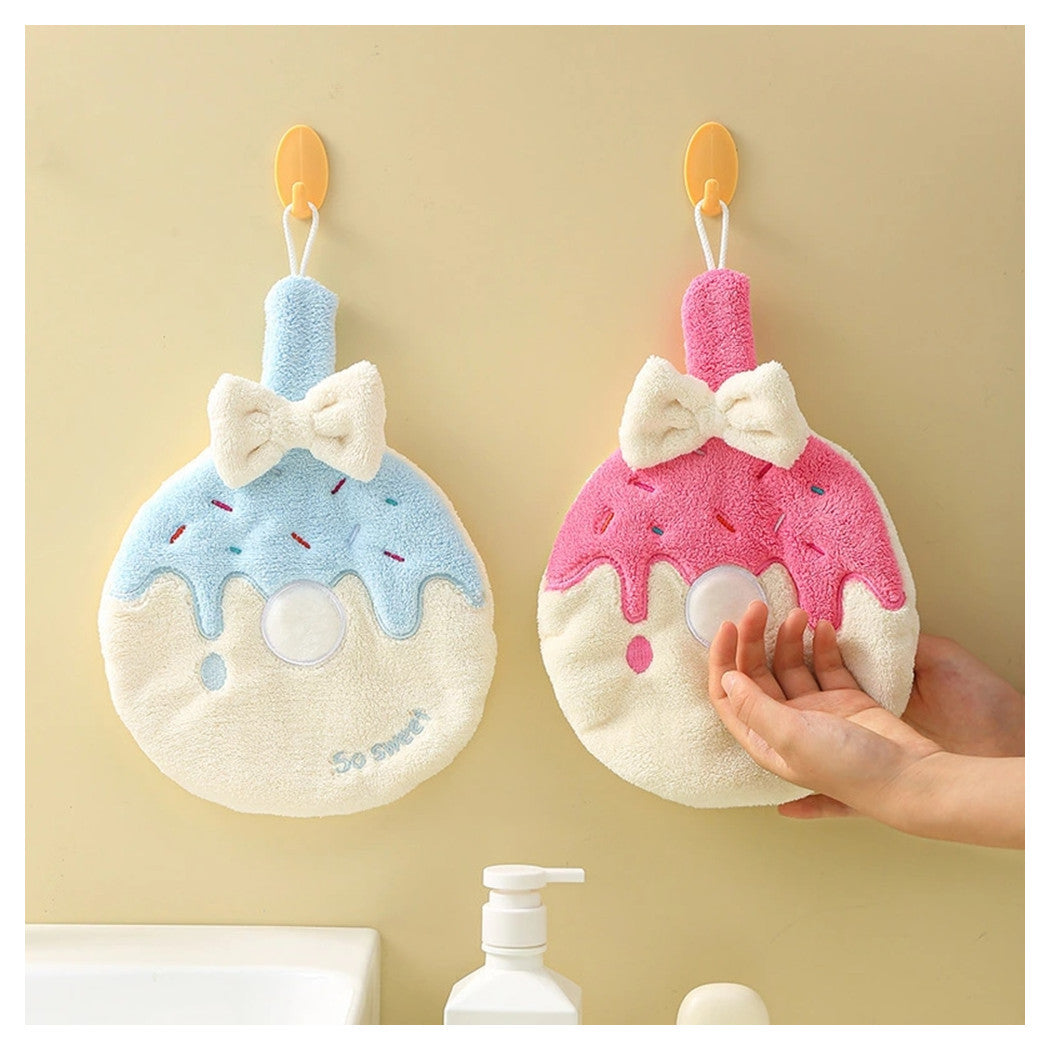 Trade Shop - Asciugamano Assorbente Salvietta Asciugatura Rapida Stile Dolci Per Cucina Bagno 10775         