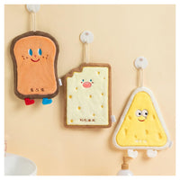 Trade Shop - Asciugamano Con Motivo Cartoni Animati Assorbente Appendere Asciugatura Rapida 10774         