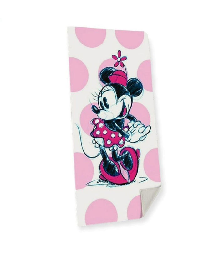 Telo Mare In Cotone Minnie Mouse + Sacca In Omaggio Asciugamano Per Mare Piscina         