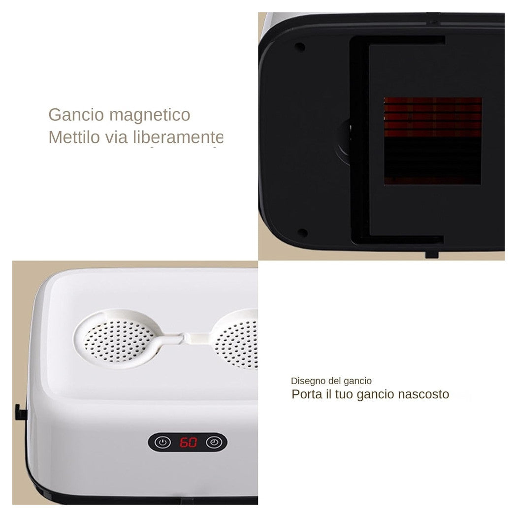 Trade Shop - Asciugatrice Piccola Portatile Per Bucato Vestiti Biancheria Bambini Uso Domestico         