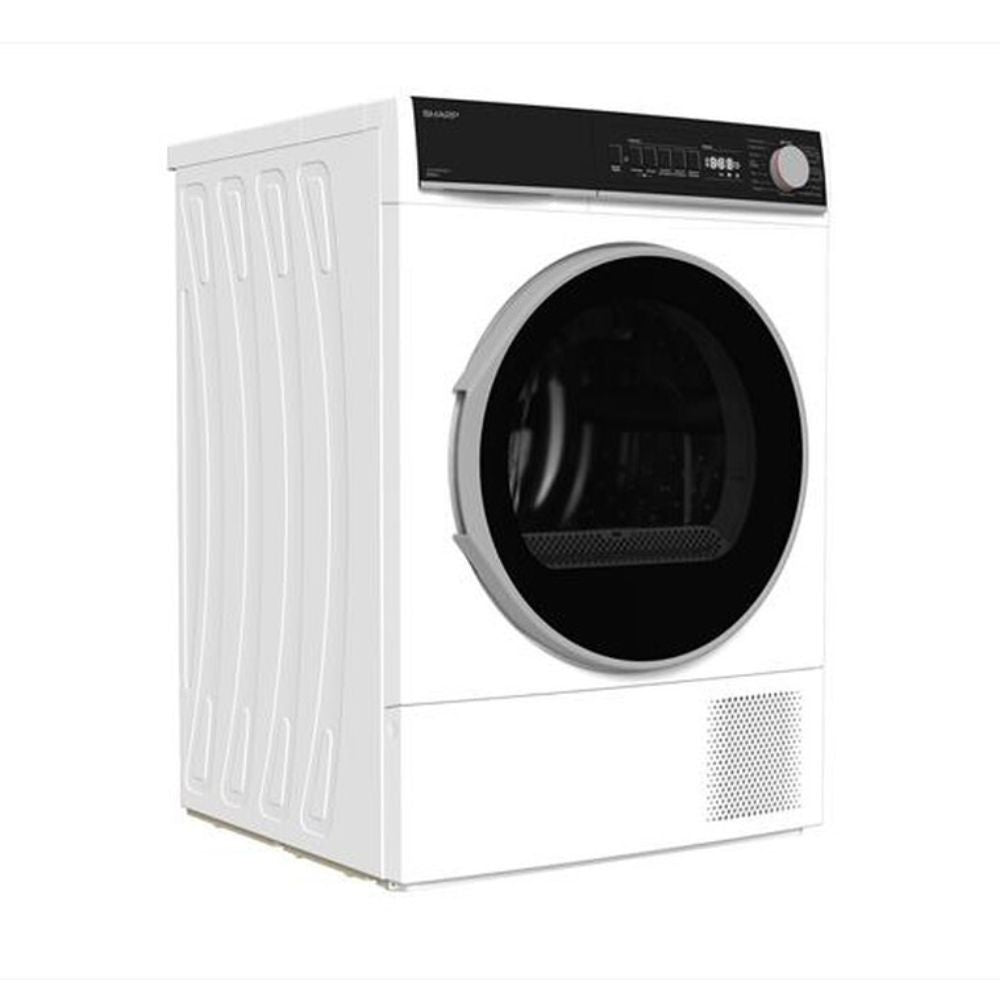 Asciugatrice Sharp 10 kg pompa di calore KDNHB0S7GWD Classe D