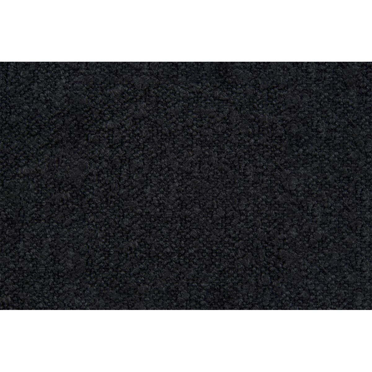 Letto 150x200 cm con testiera in linea - tessuto bouclé