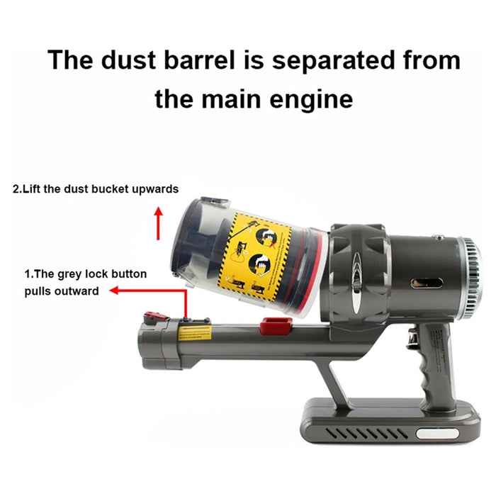 Trade Shop - Aspirapolvere Con Cavo 16000pa Potente Aspirazione Portatile Spazzatrice Tappeti -        