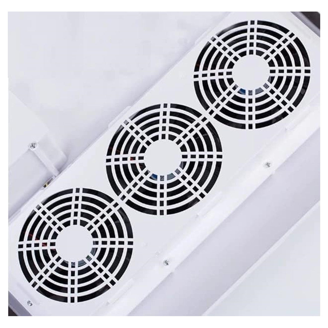 Trade Shop - Aspirapolvere Professionale Per Unghie 40 W Aspiratore Per Manicure Pedicure Bianco         