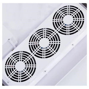 Trade Shop - Aspirapolvere Professionale Per Unghie 40 W Aspiratore Per Manicure Pedicure Bianco         