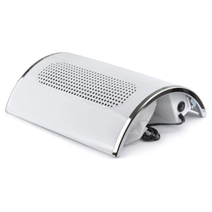 Trade Shop - Aspirapolvere Professionale Per Unghie 40 W Aspiratore Per Manicure Pedicure Bianco         