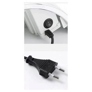 Trade Shop - Aspirapolvere Professionale Per Unghie 40 W Aspiratore Per Manicure Pedicure Bianco         