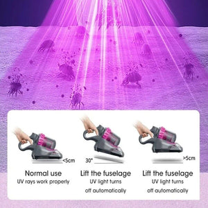 ASPIRAPOLVERE SENZA SACCO E FILI SCOPA RICARICABILE 4in1 ACARI PAVIMENTI IP-T008 - ZENCOCCO