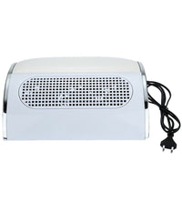 Aspiratore 3 Ventole Cromo Polvere Polveri Ricostruzione Unghie Nail Art Cuscino         