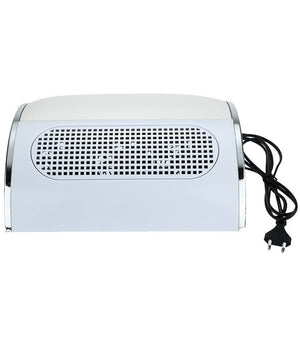Aspiratore 3 Ventole Cromo Polvere Polveri Ricostruzione Unghie Nail Art Cuscino         
