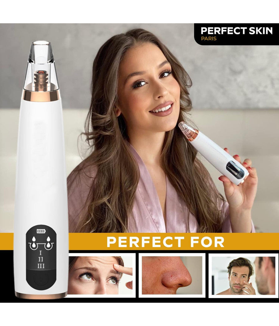 Aspiratore Estrattore Dispositivo Per Pulizia Punti Neri Ricaricabile Usb Q-m302         