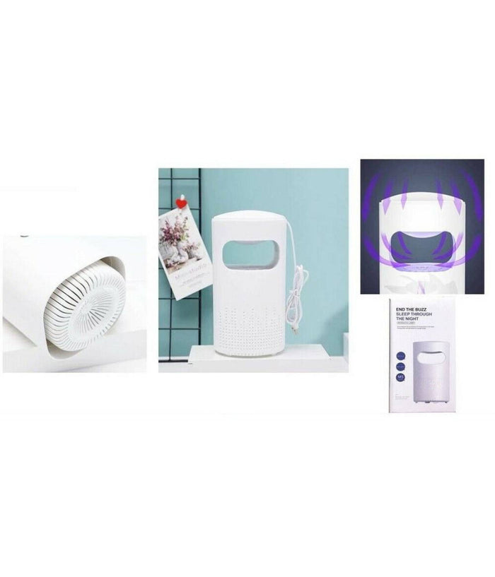 Aspiratore Lampada Led Zanzara Anti Zanzare Zanzariera Elettrica Usb         