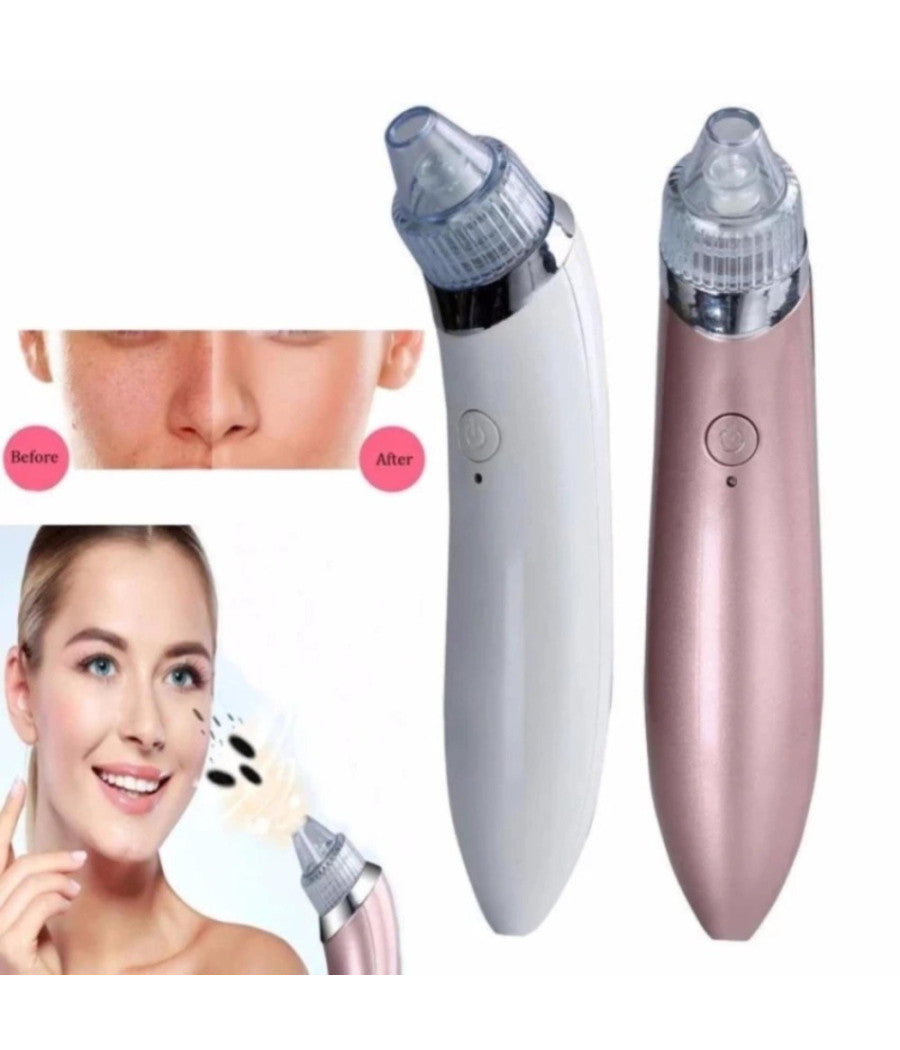 Aspiratore Rimuovere Punti Neri Ad Ultrasuoni Pulizia Viso Facciale Portatile         