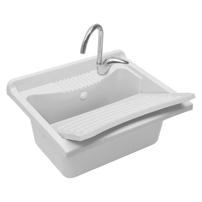 Asse lavapanni 38,4x35 cm in PVC per lavatoio in resina 45x50 cm