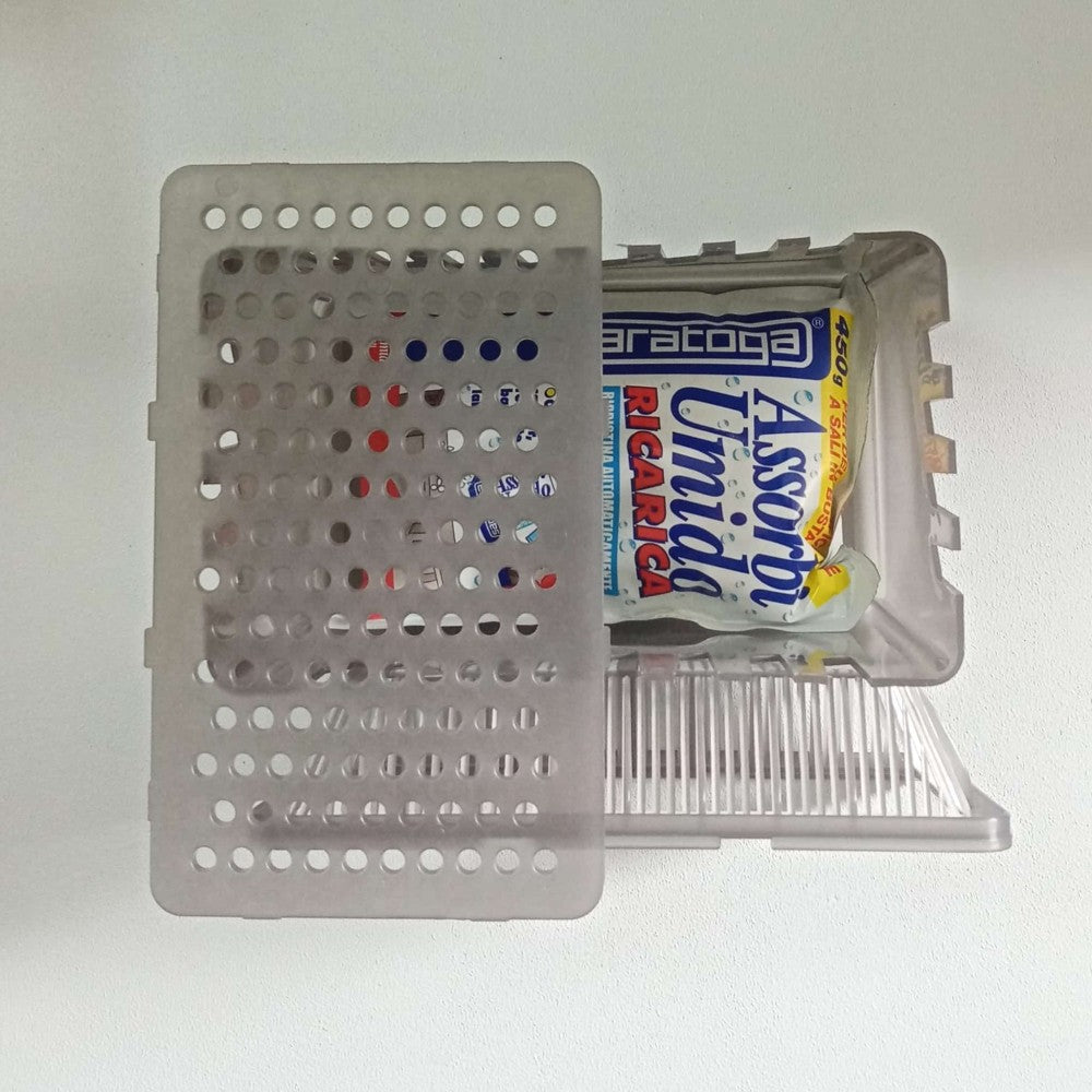 Assorbiumido in vaschetta fragranza lavanda con 1 ricarica da 450gr