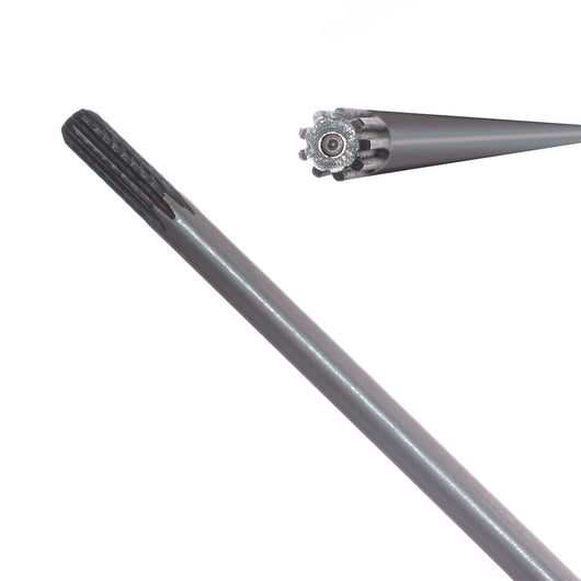 Asta di Trasmissione a 9 Righe per decespugliatori e tagliaerba Ø8MMx76CM - 9Tx9T