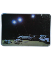 Asta Allungabile 3,6 Mt Pannello Led Smd 96 Led Luce Bianca 48w Pesca Campeggio         