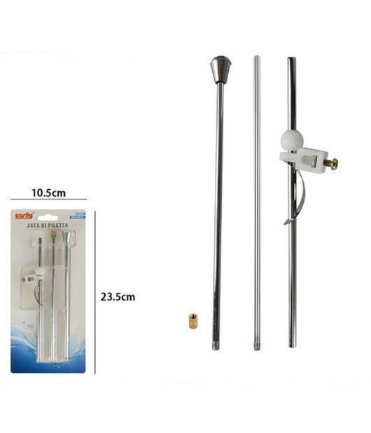 Asta Astina Orizzontale Per Piletta Di Scarico Per Lavabo Bidet Salterello 59252         