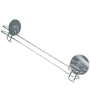 Asta Barra Porta Asciugamani 45 Cm Montaggio A Parete Bagno Con Biadesivo 79845         