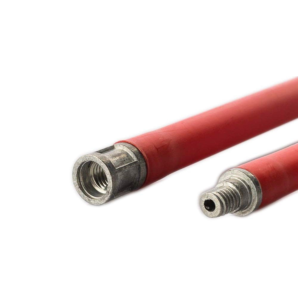 Asta da 1mt in pvc flessibile per scovolo per pulizia camino