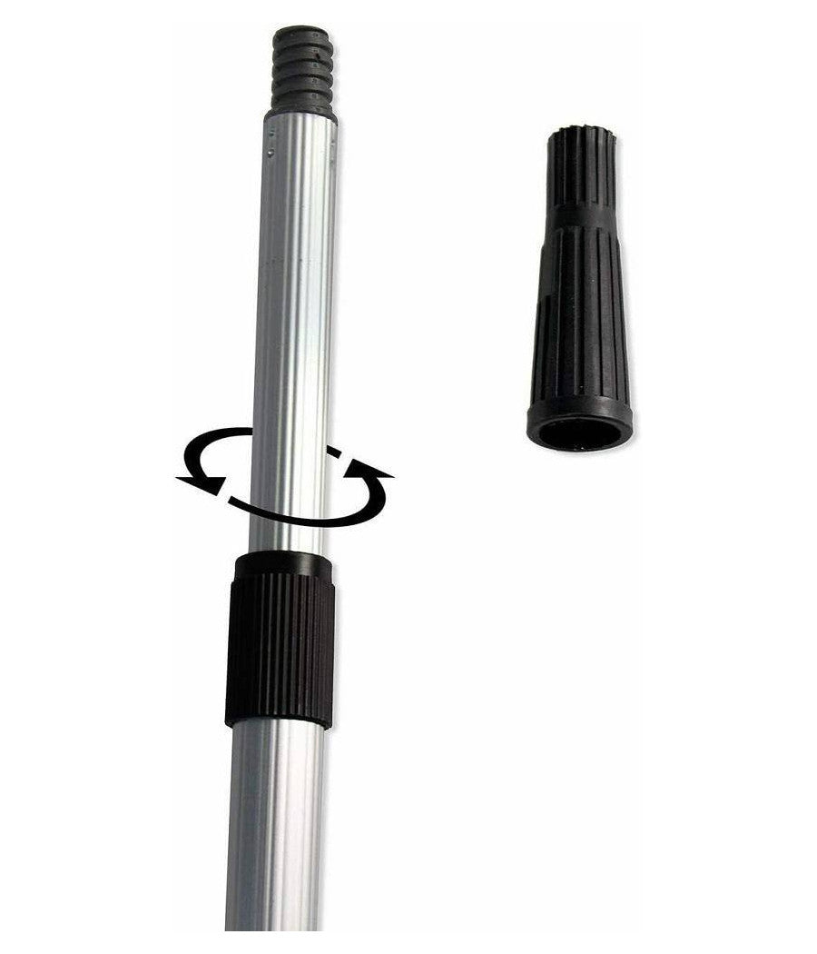 Asta Estensibile Telescopica Allungabile Per Scopa Rullo Della Pittura Max 196cm         