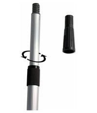 Asta Estensibile Telescopica Allungabile Per Scopa Rullo Della Pittura Max 196cm         