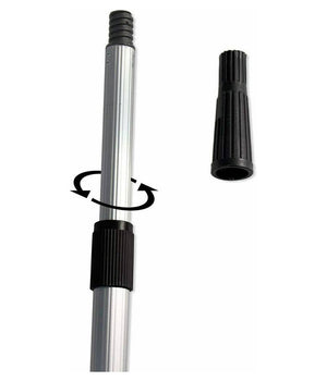 Asta Estensibile Telescopica Allungabile Per Scopa Rullo Della Pittura Max 196cm         