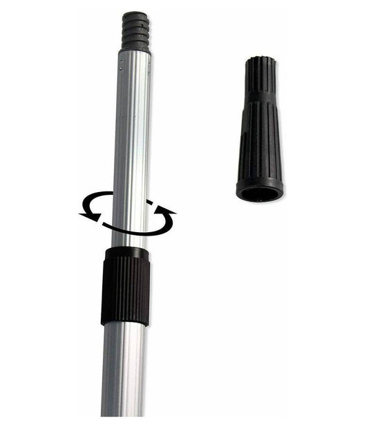 Asta Estensibile Telescopica Allungabile Per Scopa Rullo Della Pittura Max 196cm         