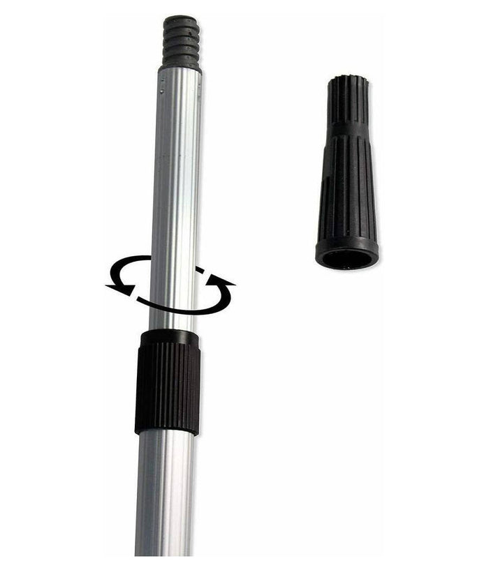 Asta Estensibile Telescopica Allungabile Per Scopa Rullo Della Pittura Max 196cm         