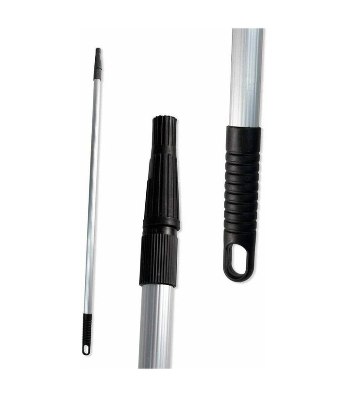 Asta Estensibile Telescopica Allungabile Per Scopa Rullo Della Pittura Max 196cm         