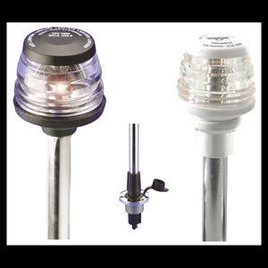 LUCE ESTRAIBILE A 360°-BASE TONDA