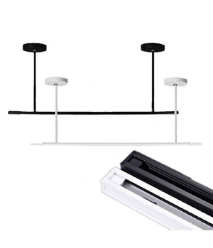 Asta Regolabile Per Faretti A Binario Elettrico Staffa Illuminazione 20cm T-20cm         