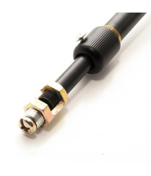 Asta Regolabile Per Faretti A Binario Elettrico Staffa Illuminazione 20cm T-20cm  Nero       