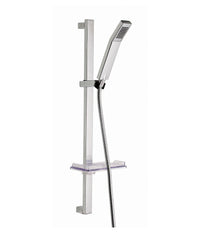 Asta Saliscendi Cromata Colonna Doccetta Con Saliscendi Portasapone 69136         2