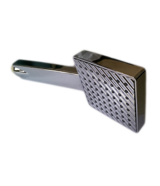 Asta Saliscendi Cromata Colonna Doccia Soffione Fisso Doccetta Saturn 9005         