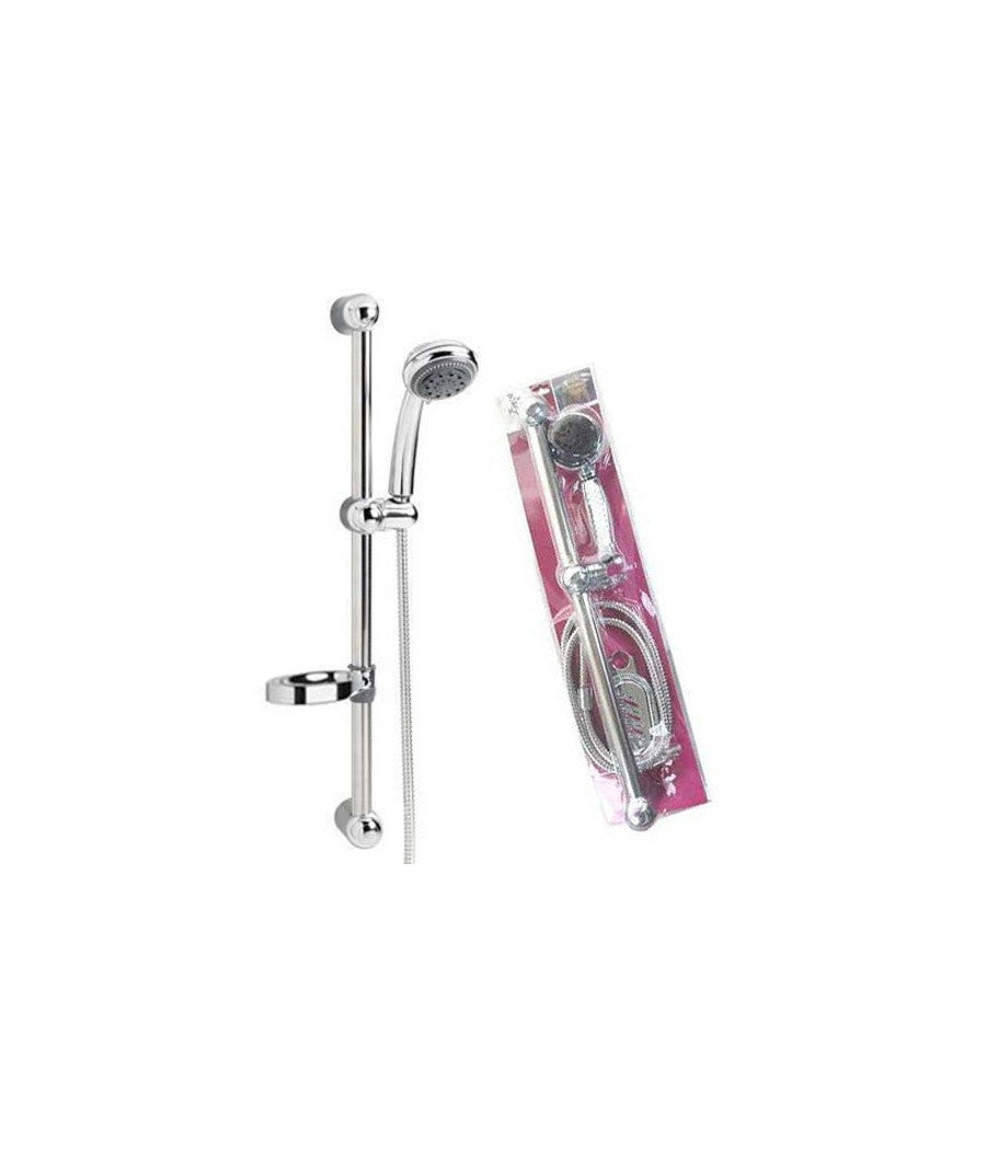 Asta Saliscendi Doccia Con Doccetta Regolabile E Portasapone - Pratiko 510         2