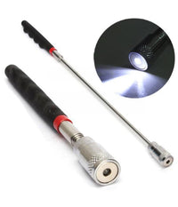 Asta Telescopica Con Magnete Luce Led Calamita Raccogli Oggetti Estensibile 10lb         